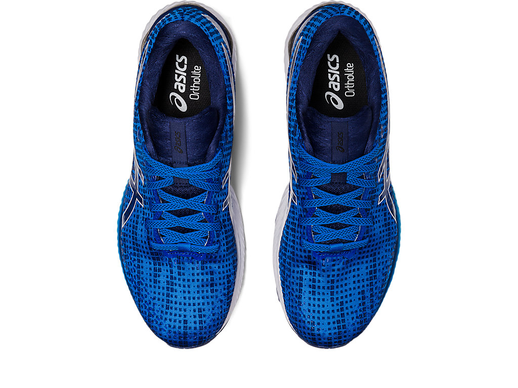 Men's Asics Gel-Saiun Running Shoes Blue / White | 9168-LCDRI