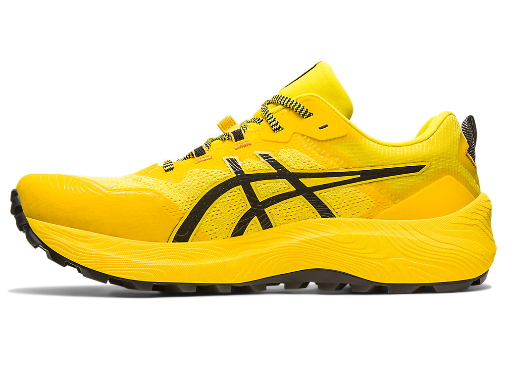 Men's Asics Gel-Trabuco 11 Trail Running Shoes Yellow / Black | 0489-ZSLOA