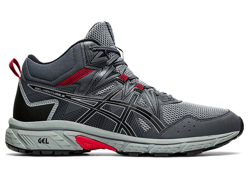 Men\'s Asics Gel-Venture 8 Mt Trail Running Shoes Grey | 2314-XZPDR