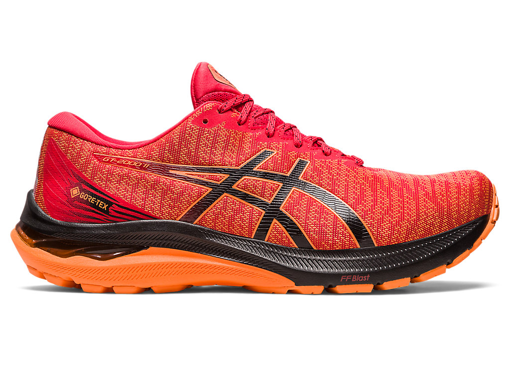 Men\'s Asics Gt-2000 11 Gtx Running Shoes Red / Black | 8439-NTBJG