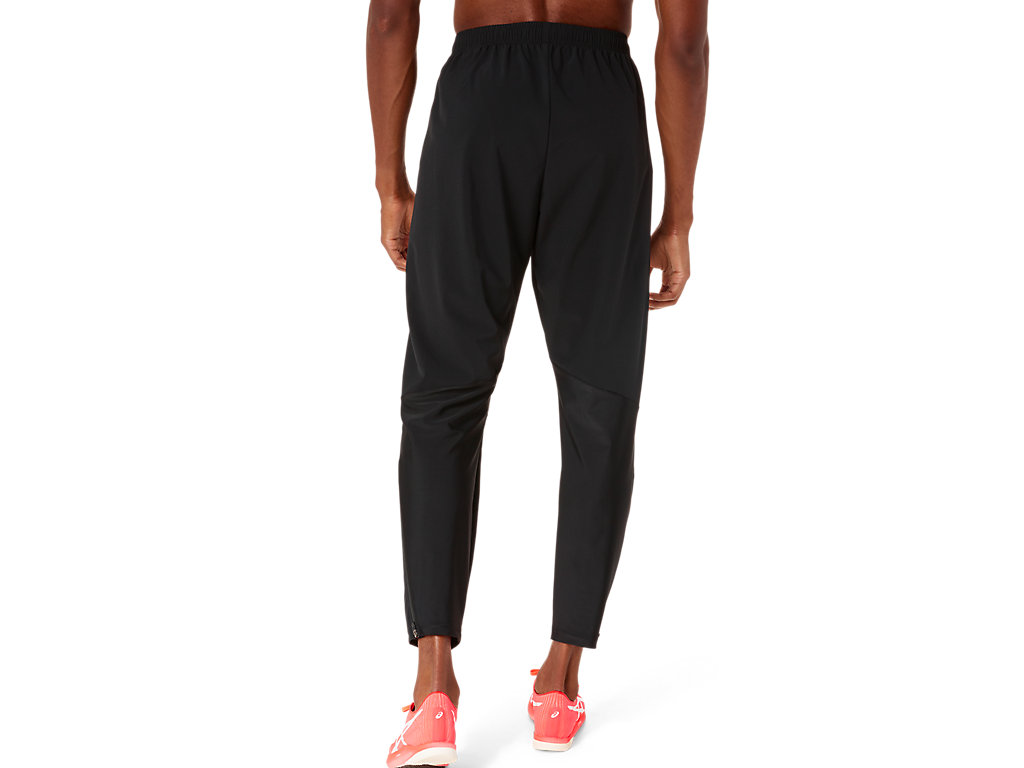 Men's Asics Hybrid Stretch Woven Pants Black | 8123-CFPKW