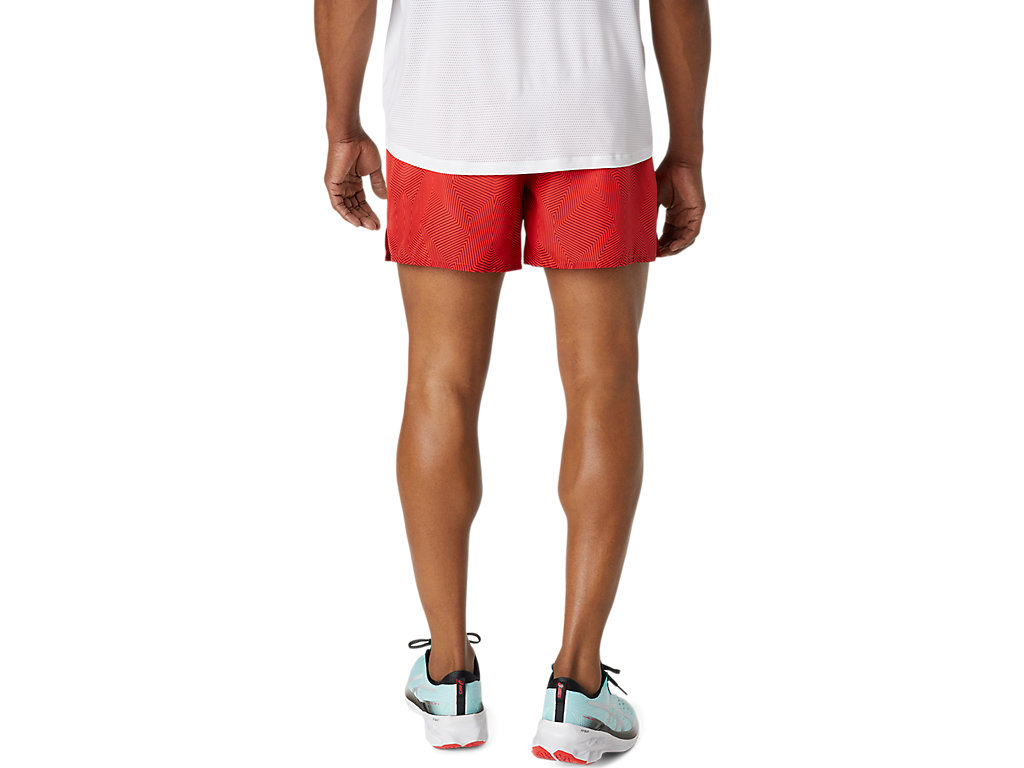 Men's Asics Kasane Shorts Red / Burgundy | 9071-RSQIY