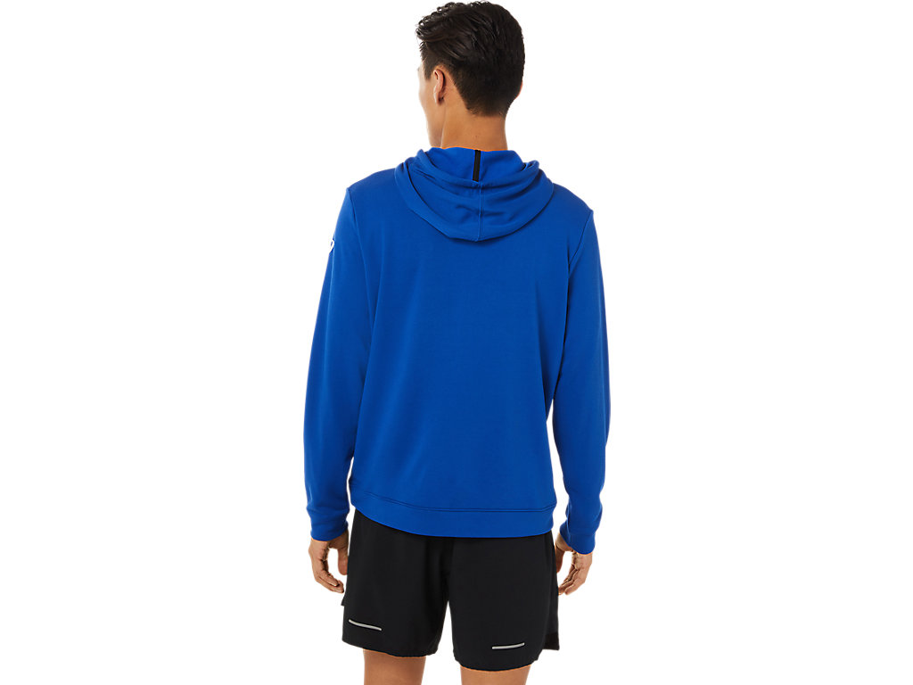 Men's Asics La Hoodie Royal | 8305-ASTVM