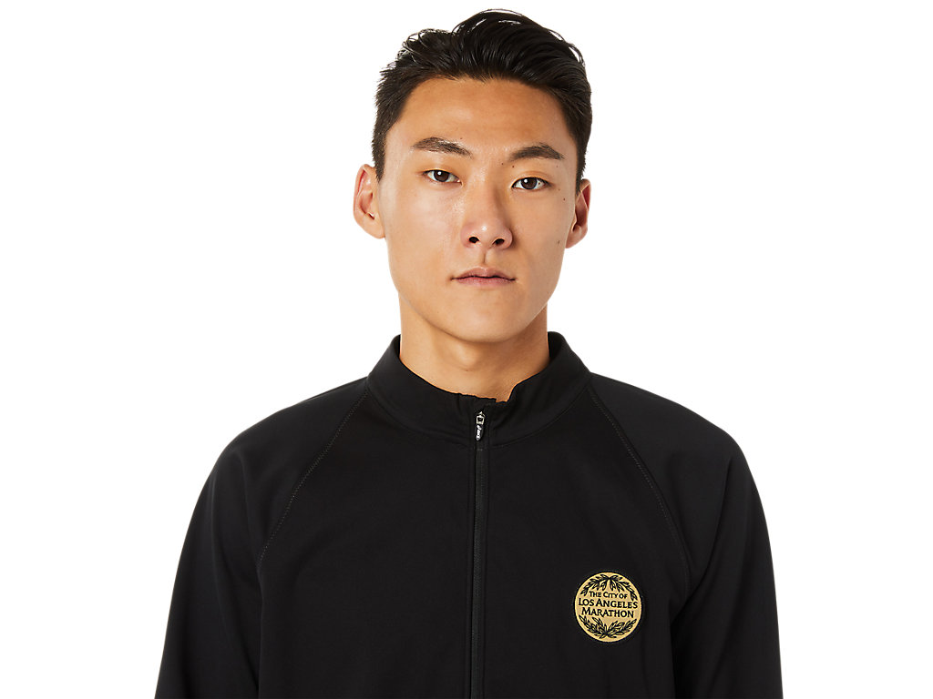 Men's Asics Lam Jackets Black | 8239-ZYEMW