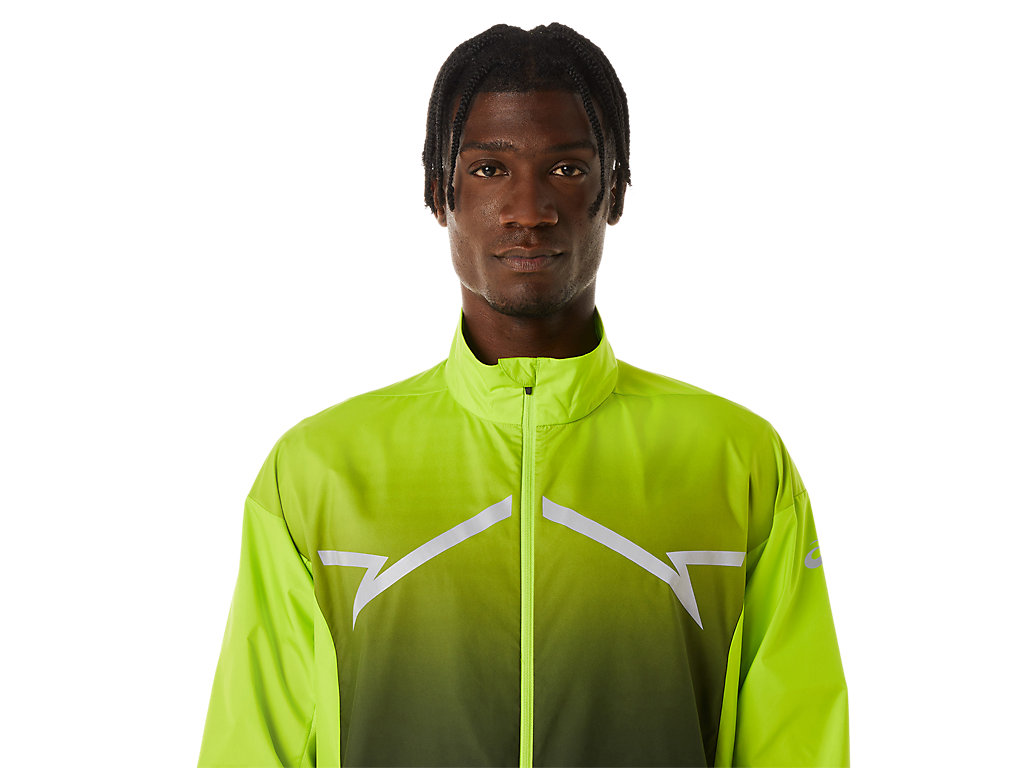 Men's Asics Lite-Show Jackets Light Green / Black | 8609-TIZAF