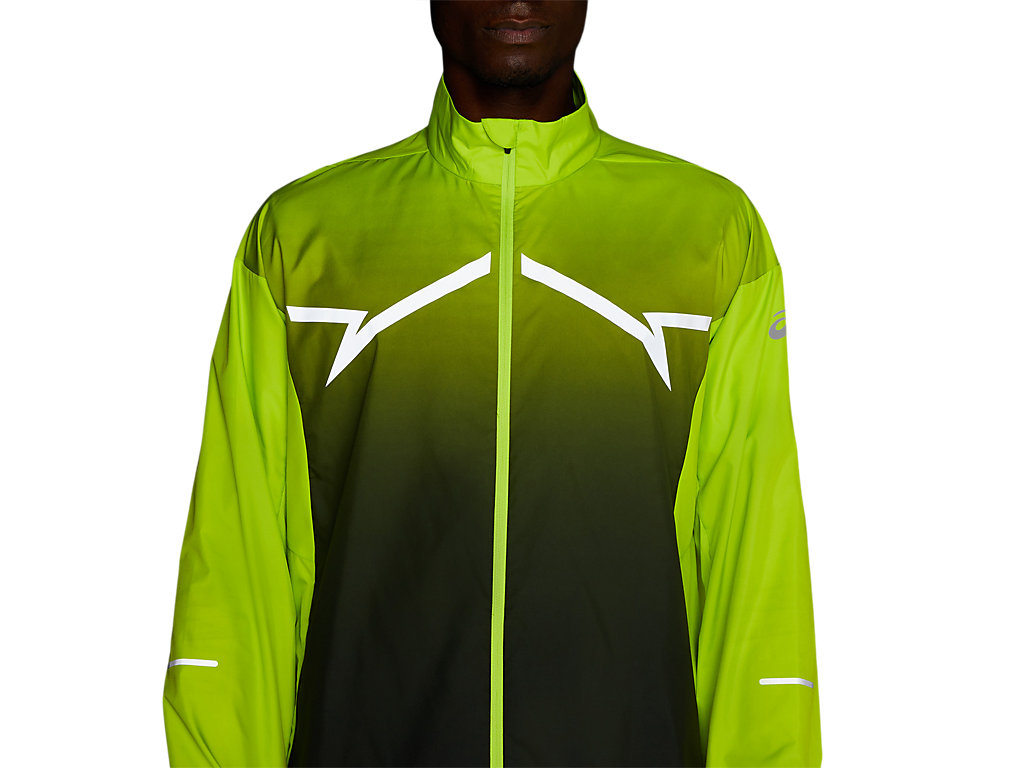 Men's Asics Lite-Show Jackets Light Green / Black | 8609-TIZAF