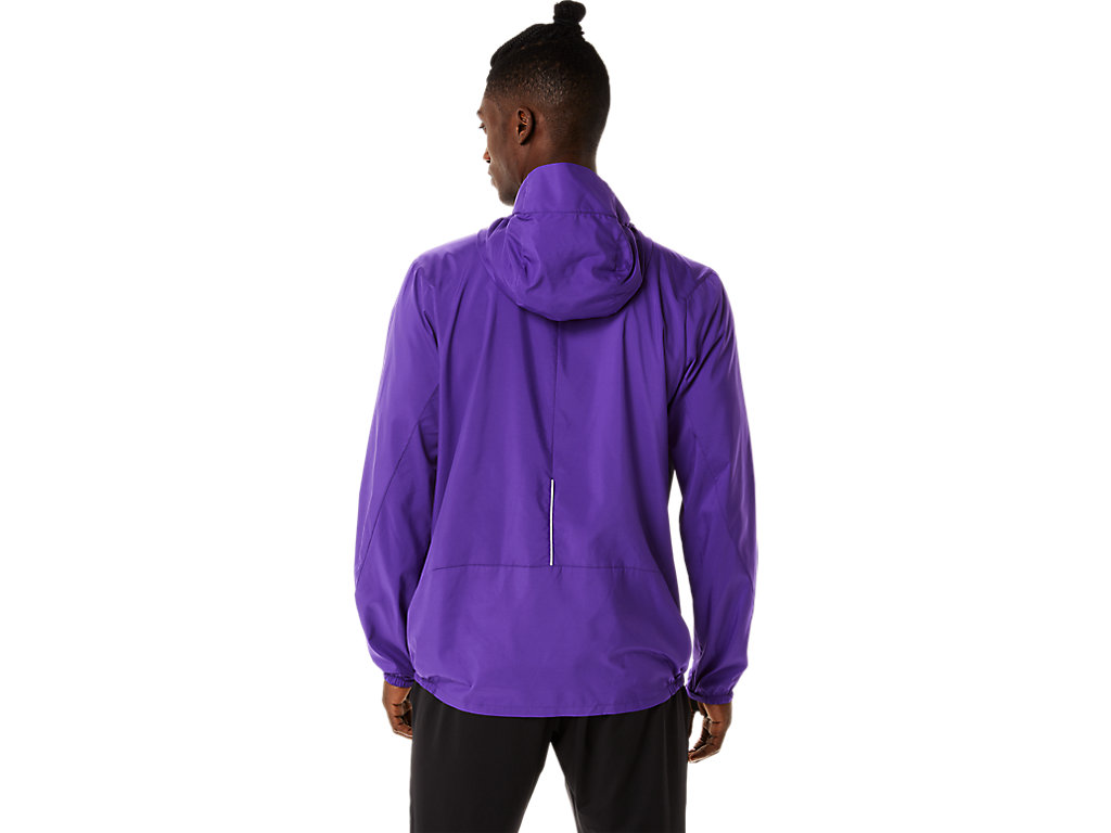 Men's Asics Lite-Show Jackets Purple / Black | 7065-GKZLH