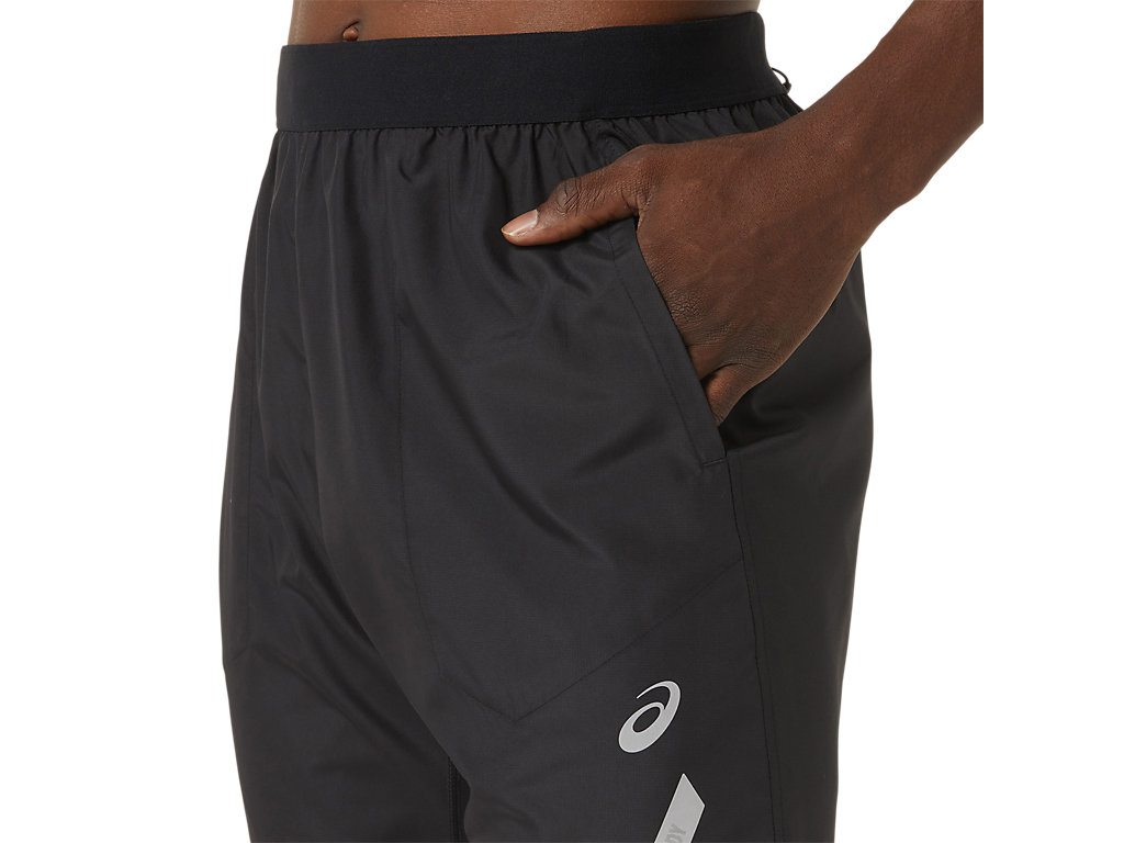 Men's Asics Lite-Show Pants Black | 0435-SWLAF