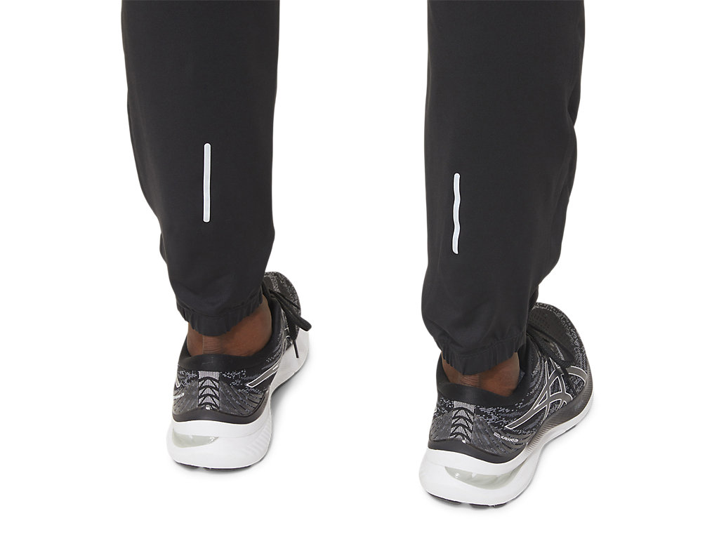 Men's Asics Lite-Show Pants Black | 0435-SWLAF