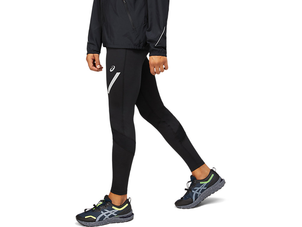 Men's Asics Lite-Show Pants Black | 5708-ETSPB