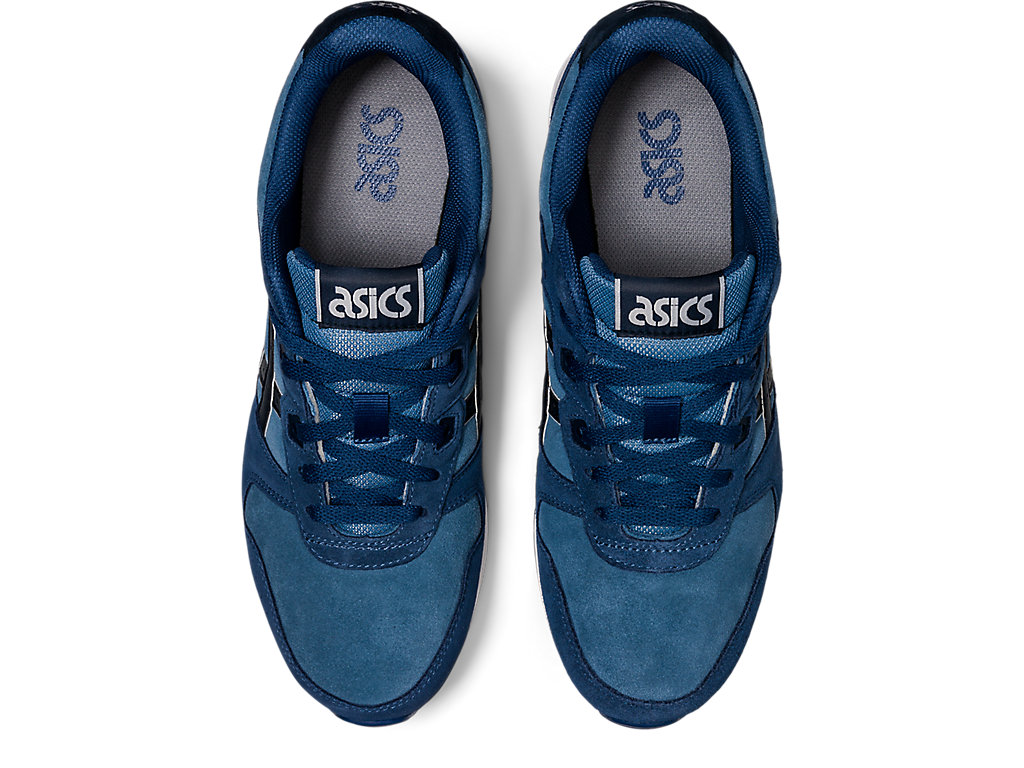 Men's Asics Lyte Classic Sneakers Grey / Blue | 2186-GNBPC