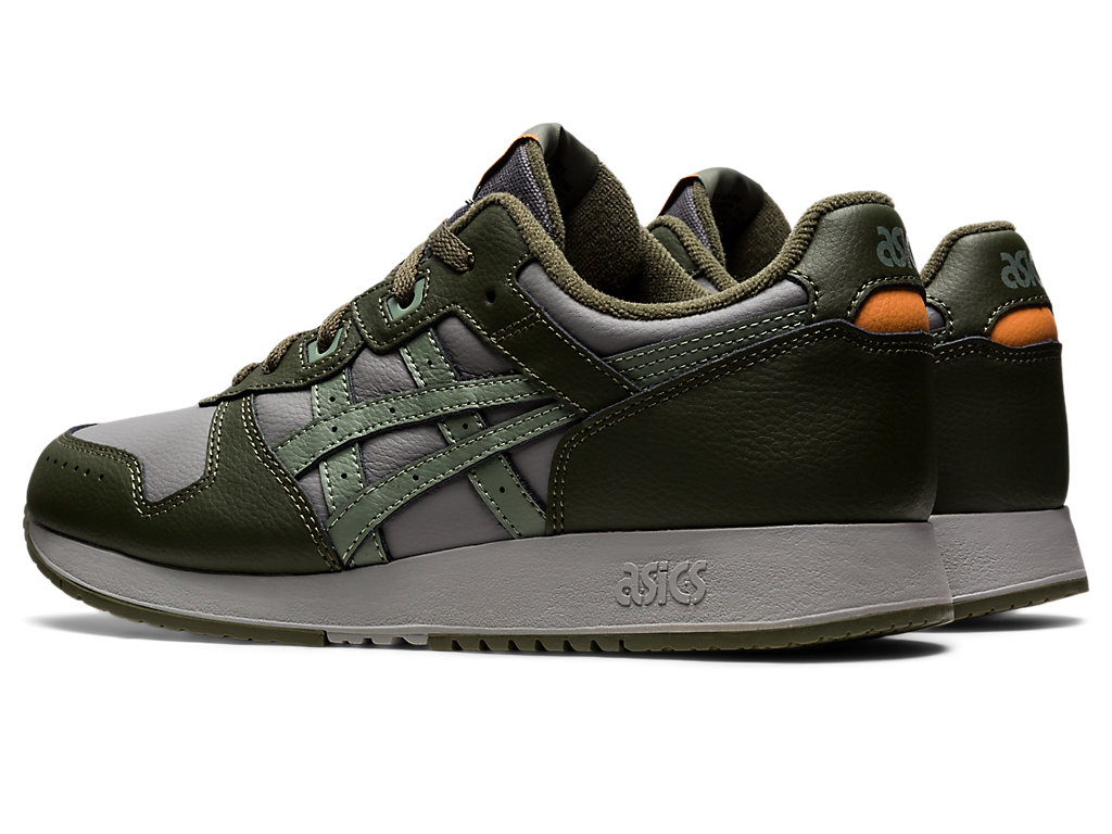 Men's Asics Lyte Classic Sneakers Grey / Green | 2570-TGVKA