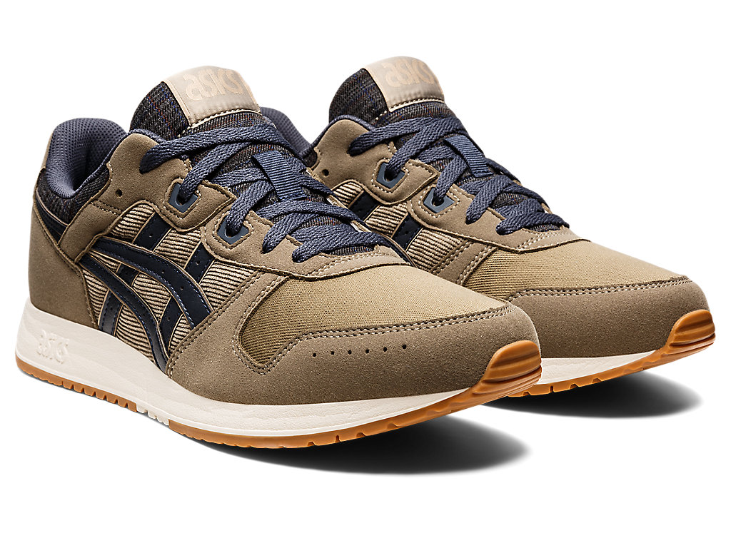 Men's Asics Lyte Classic Sneakers Grey Brown | 0981-GDQRH