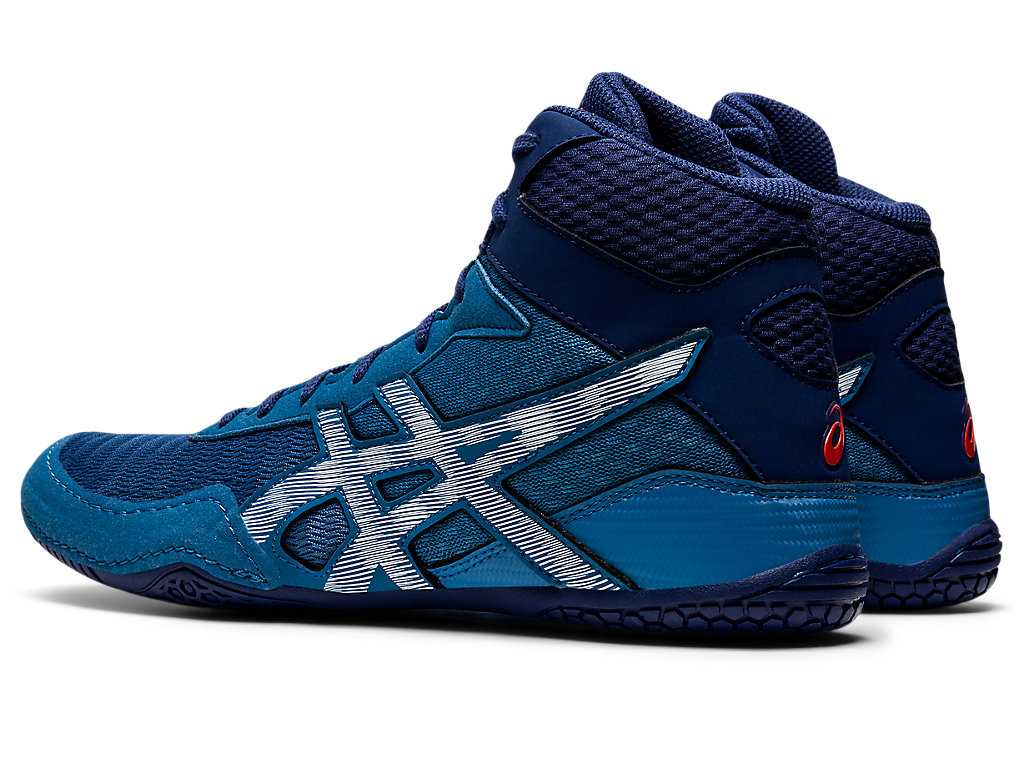 Men's Asics Matcontrol 2 Wrestling Shoes AZURE / Deep | 6493-QFMCU