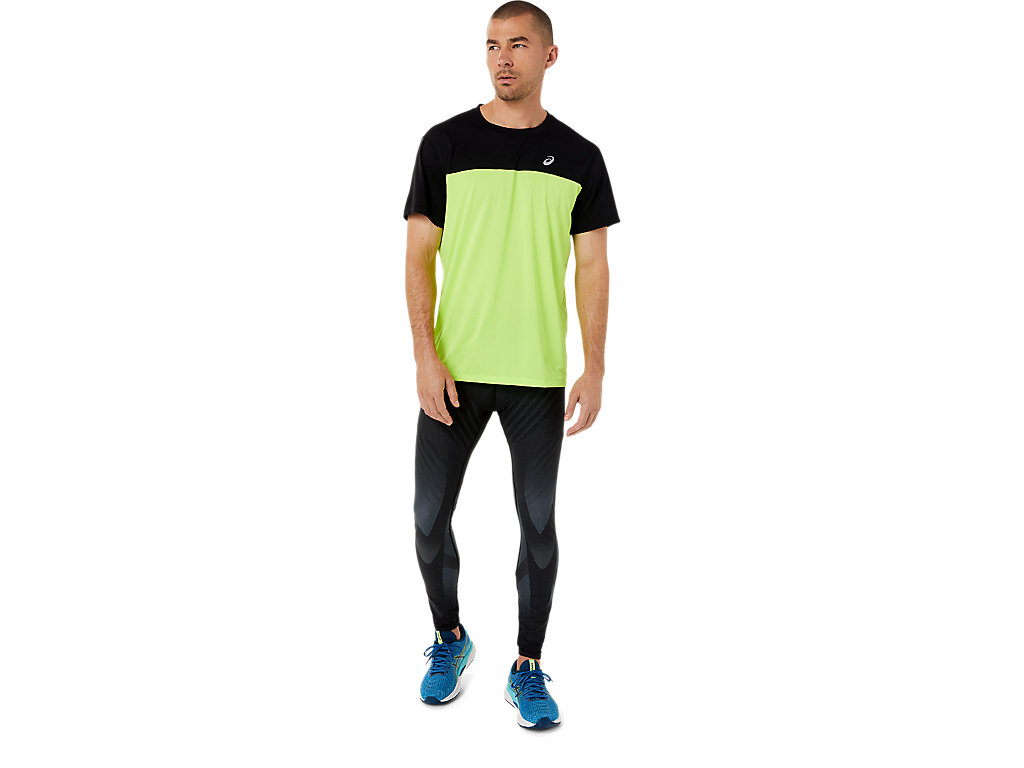 Men's Asics Metarun Pants Black | 0874-YUKOZ