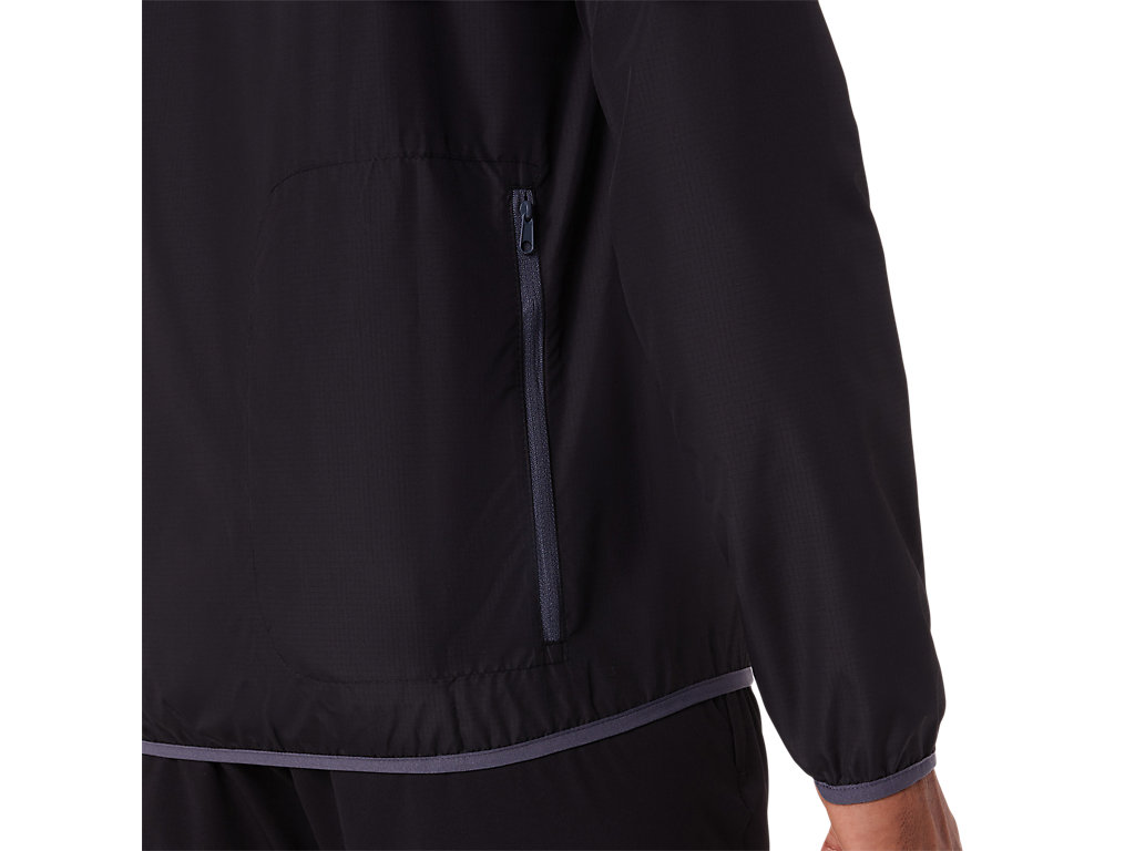 Men's Asics Packable Jackets Black | 7213-BMKYC