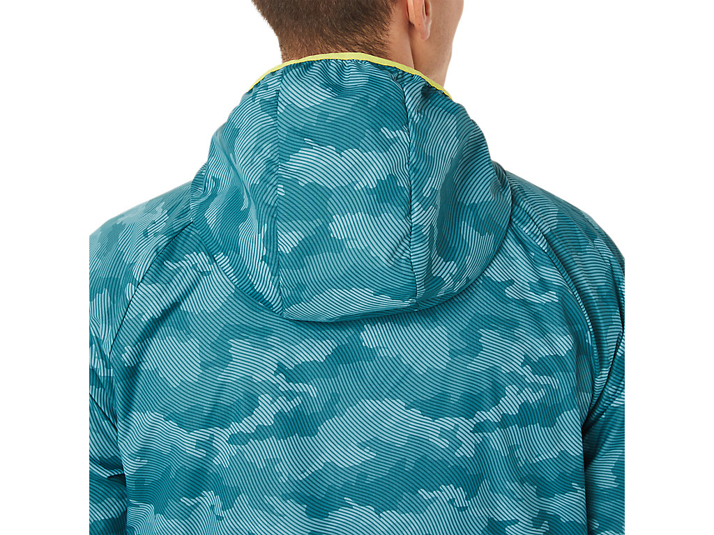 Men's Asics Packable Jackets Deep Green | 6012-VHQDE