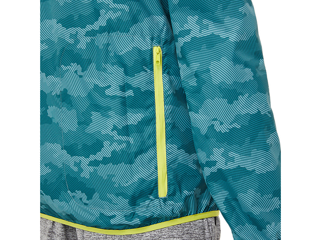 Men's Asics Packable Jackets Deep Green | 6012-VHQDE