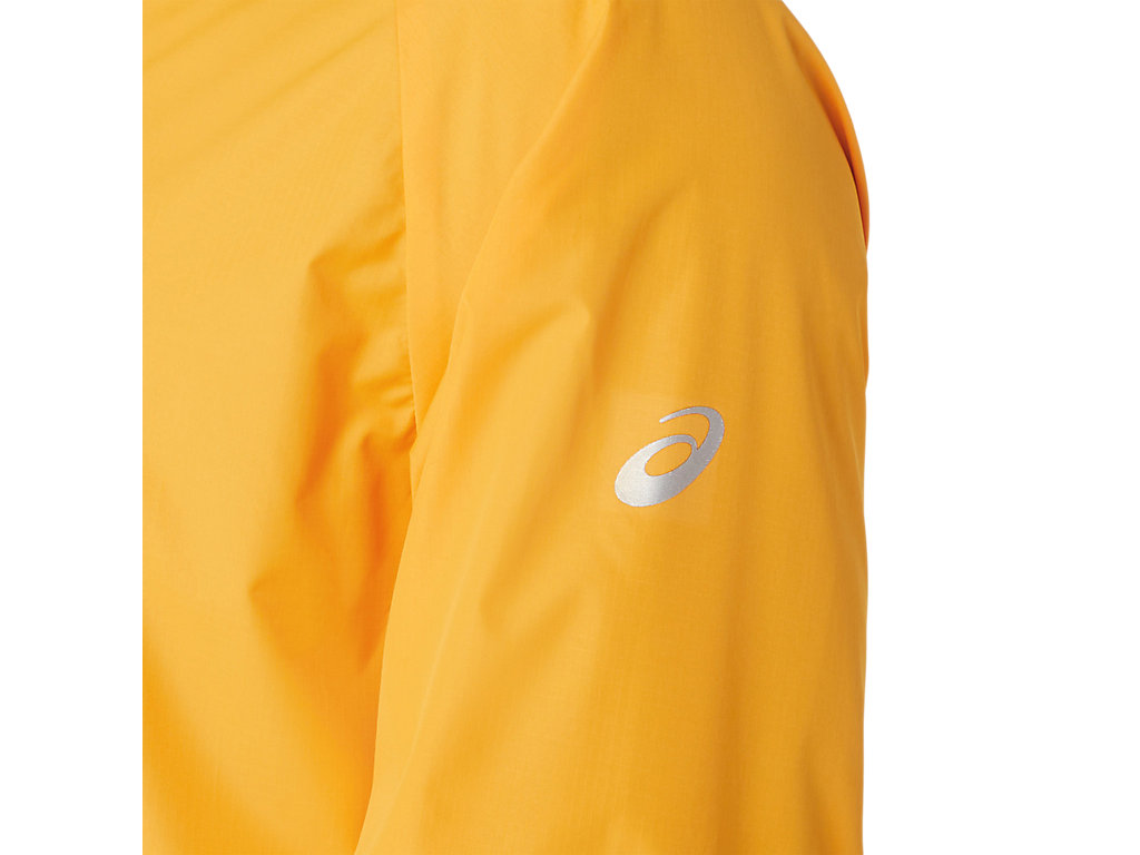 Men's Asics Packable Jackets Yellow | 1657-IPGWM