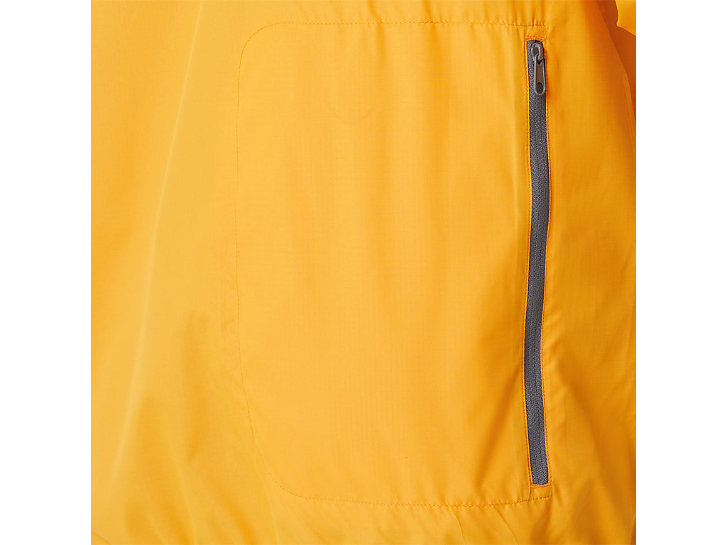 Men's Asics Packable Jackets Yellow | 1657-IPGWM