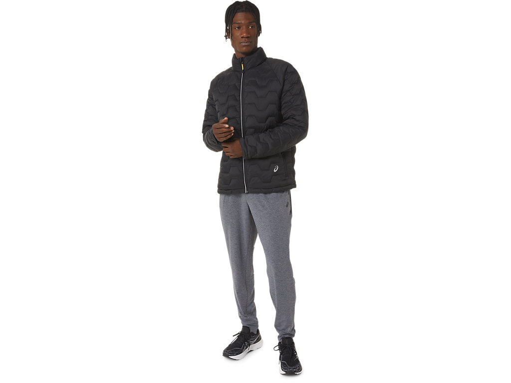 Men's Asics Performance Insulated Jackets Black | 3910-QERTK