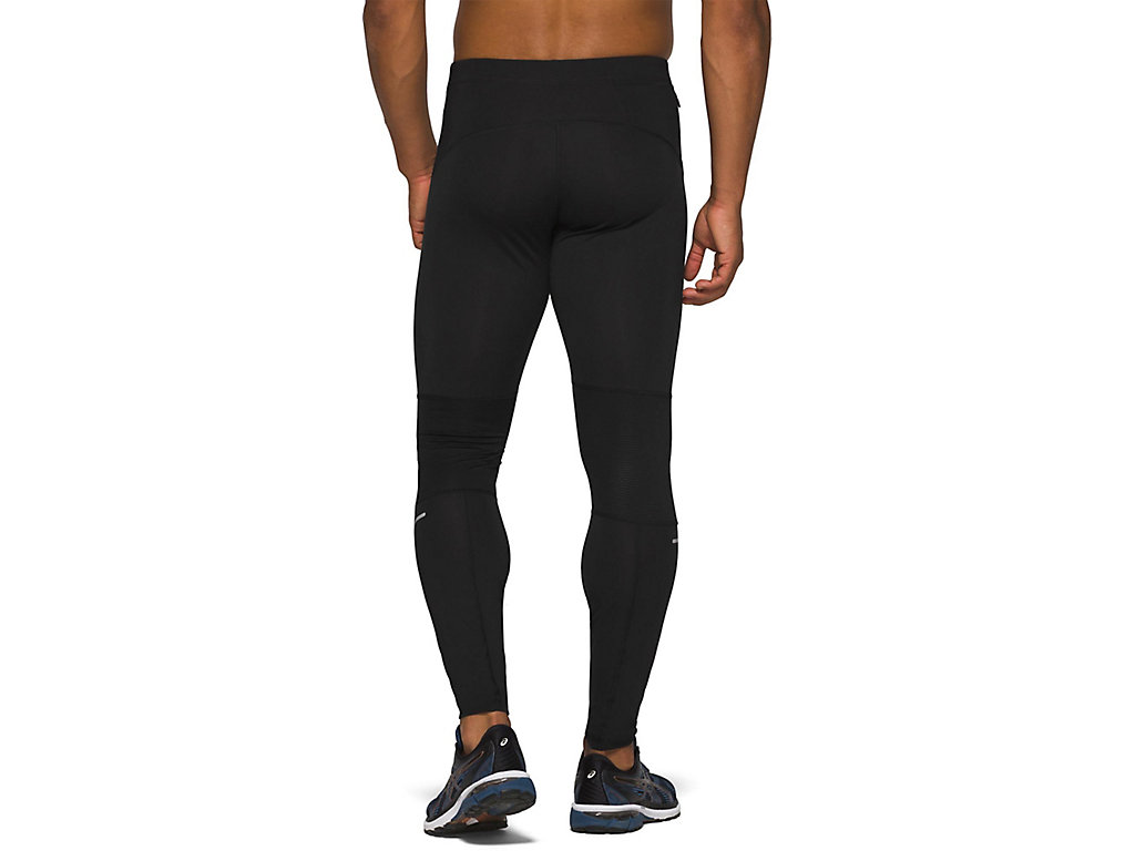 Men's Asics Race Pants Black | 7190-HBRGX