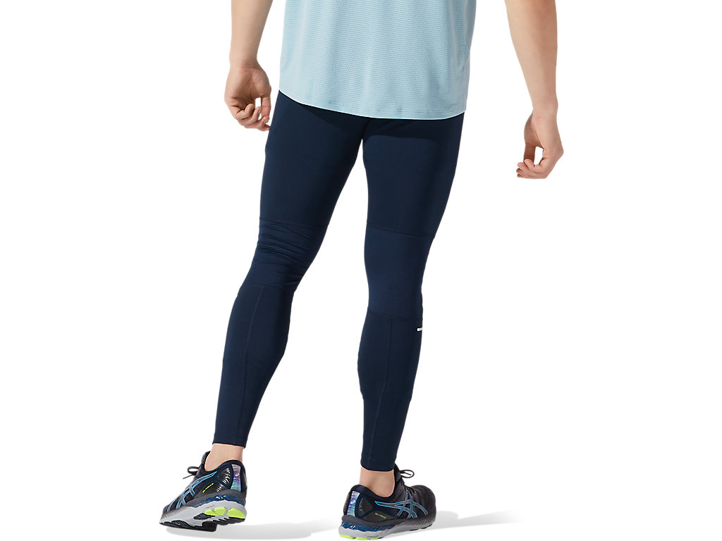 Men's Asics Race Pants Blue | 3756-KNCOZ