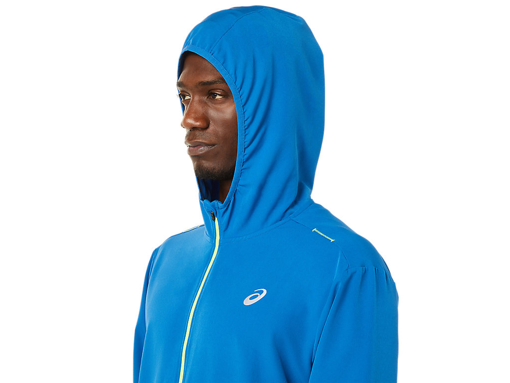 Men's Asics Ready-Set Jackets Green | 9736-RSLYF