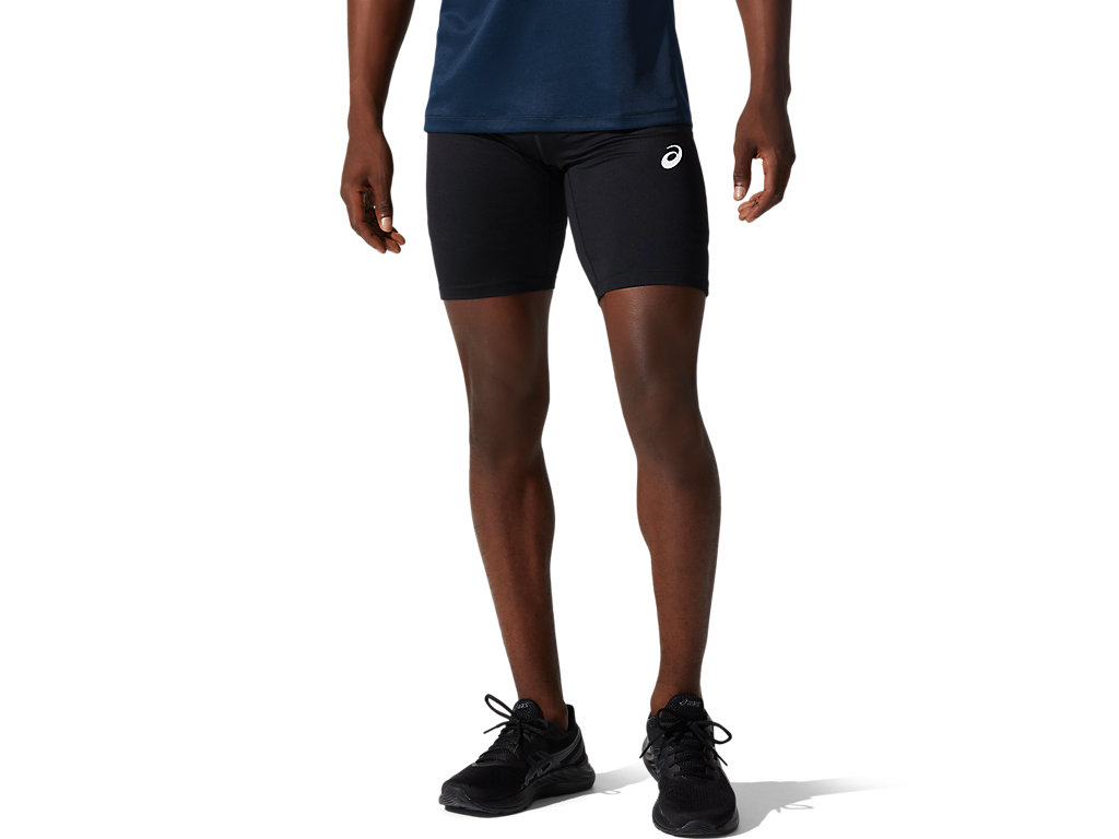 Men\'s Asics Silver Sprinter Pants Black | 2163-XVDYT