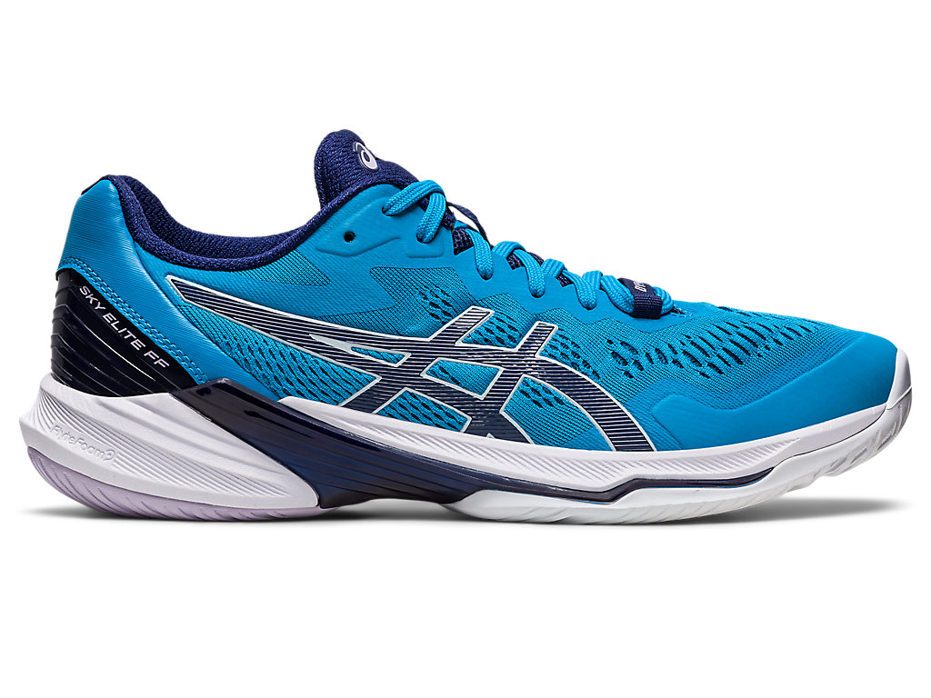 Men\'s Asics Sky Elite Ff 2 Volleyball Shoes Blue / Indigo Blue | 2138-VMTYI