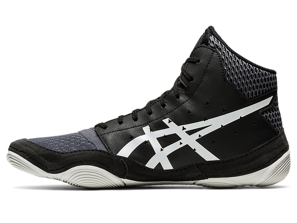 Men's Asics Snapdown 3 Wrestling Shoes Grey / White | 5469-BECHX