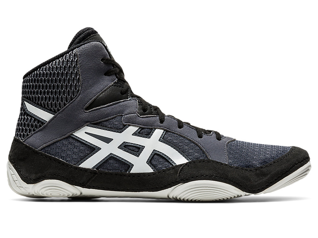 Men\'s Asics Snapdown 3 Wrestling Shoes Grey / White | 5469-BECHX