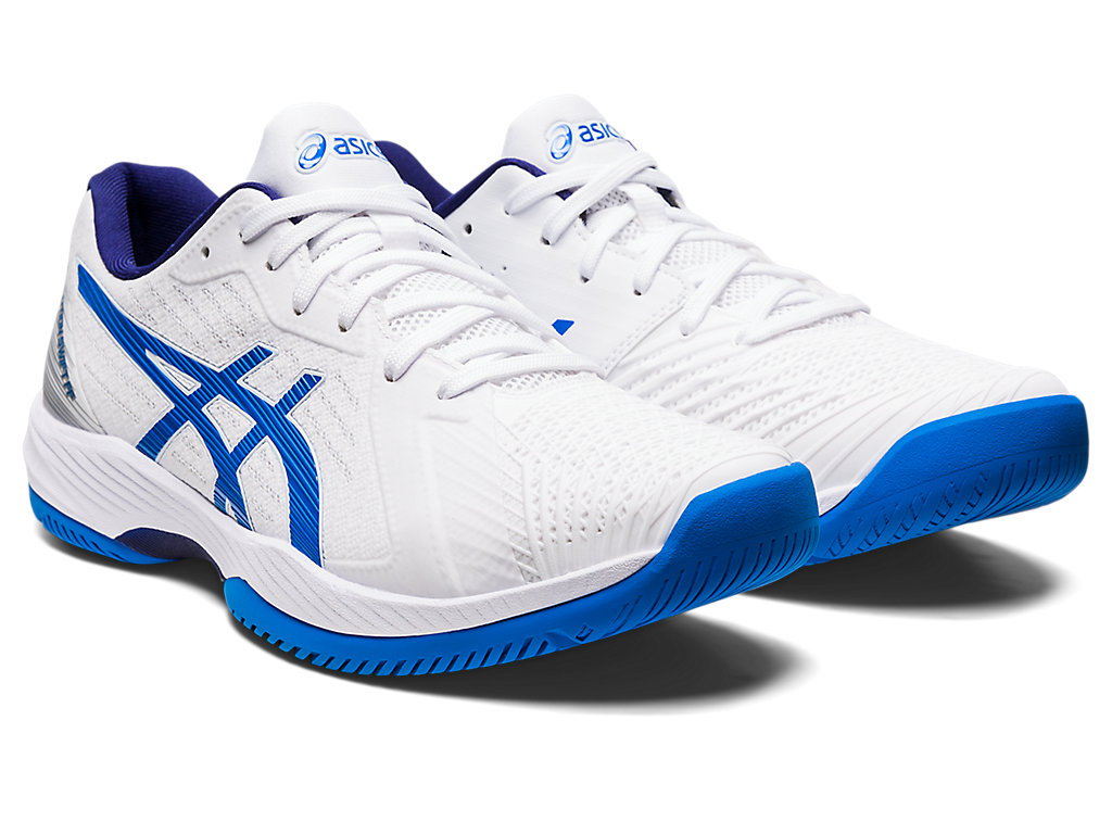 Men's Asics Solution Swift Ff Tennis Shoes White / Blue | 0659-YSHVM