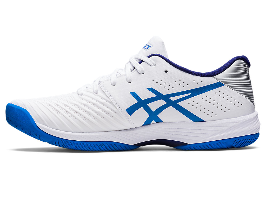 Men's Asics Solution Swift Ff Tennis Shoes White / Blue | 0659-YSHVM