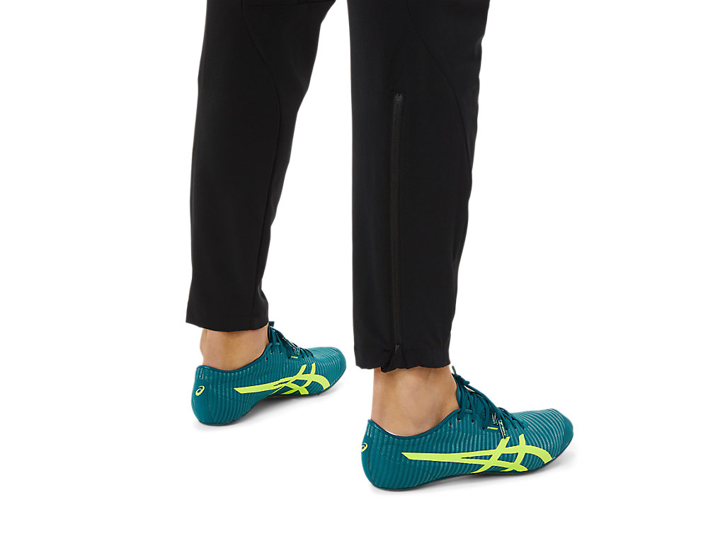 Men's Asics Stretch Woven Pants Black | 6382-CYJAL