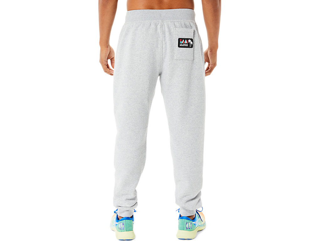 Men's Asics Sunday Fleece Jogger Lam Pants Light Grey | 1789-GYTSD