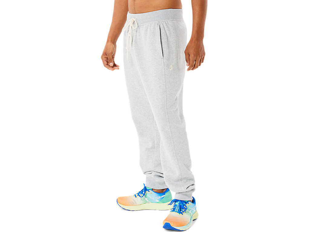 Men's Asics Sunday Fleece Jogger Lam Pants Light Grey | 1789-GYTSD