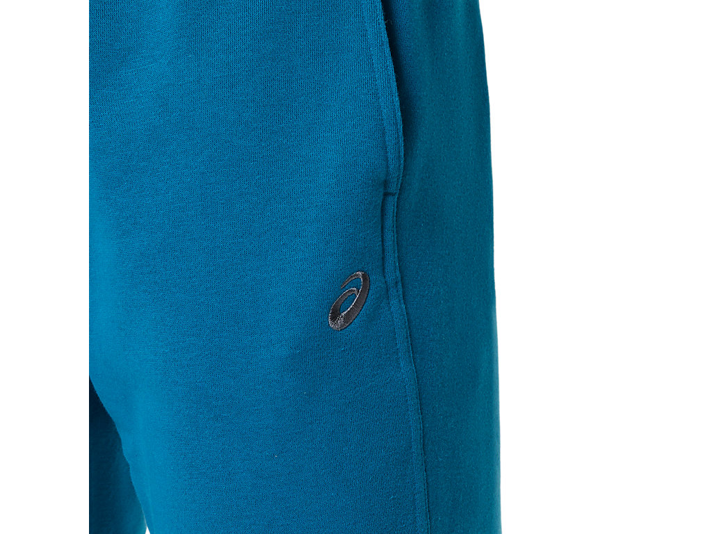 Men's Asics Sunday Sana Fleece Jogger Pants Deep Turquoise | 5938-AMVOP