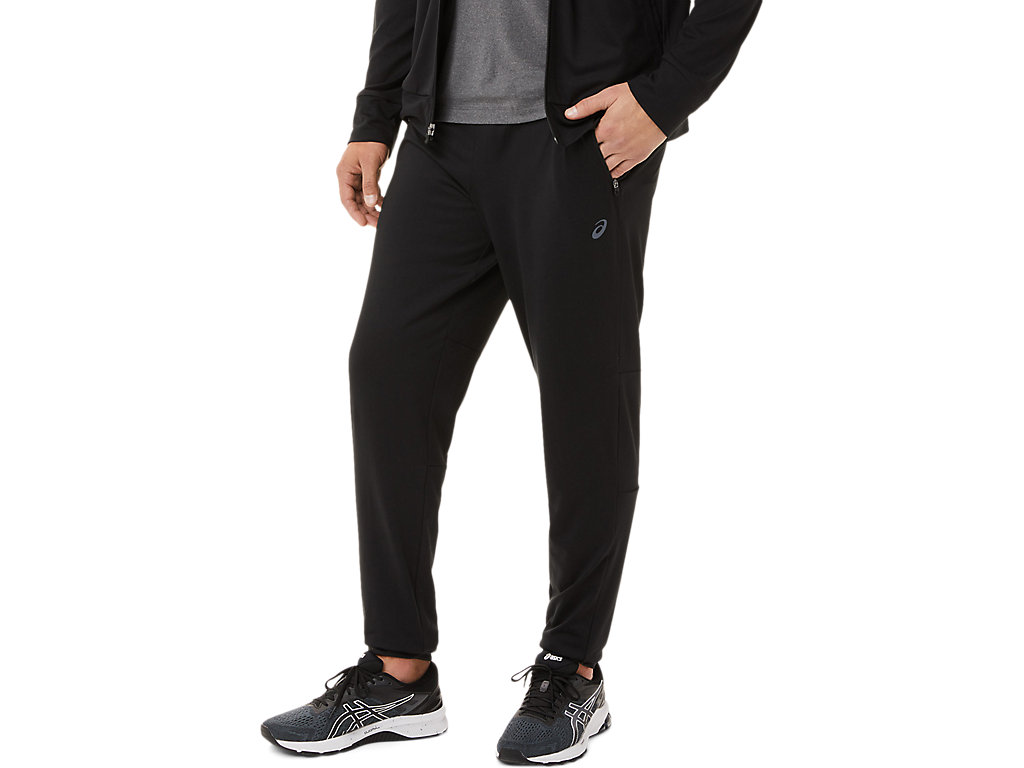 Men's Asics Tech Jogger Pants Black | 3408-BJRDA