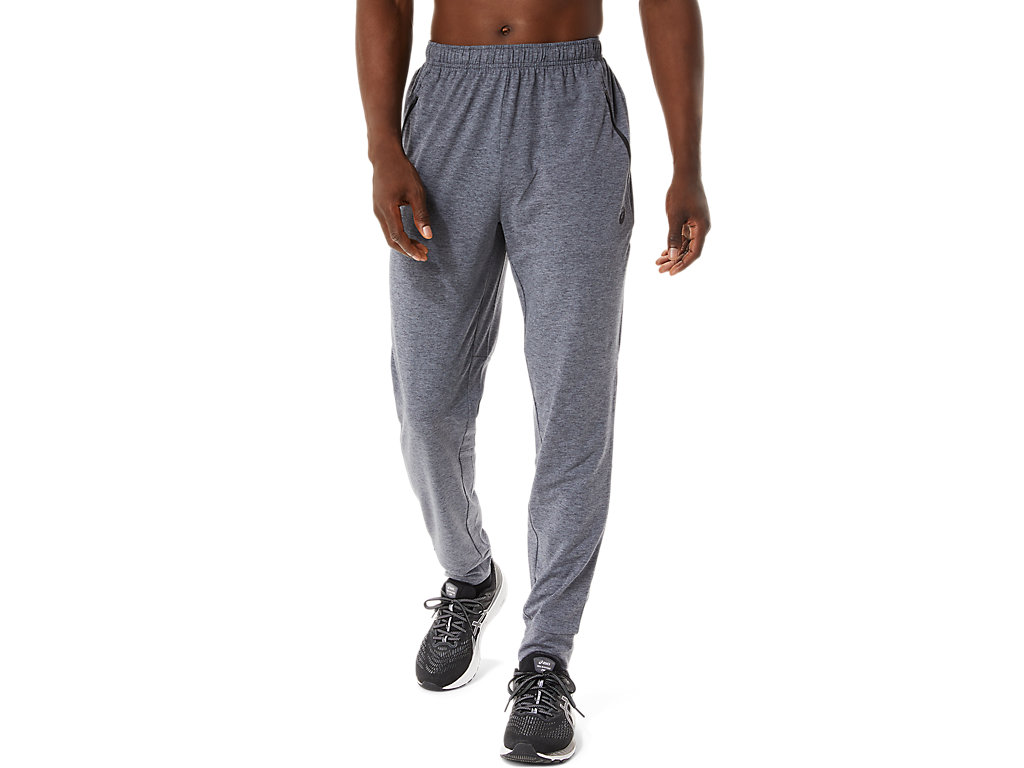 Men\'s Asics Tech Jogger Pants Dark Grey | 6519-IJVEF