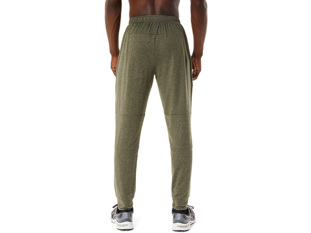 Men's Asics Tech Jogger Pants Green | 8216-QERPU