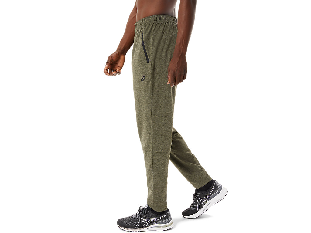 Men's Asics Tech Jogger Pants Green | 8216-QERPU