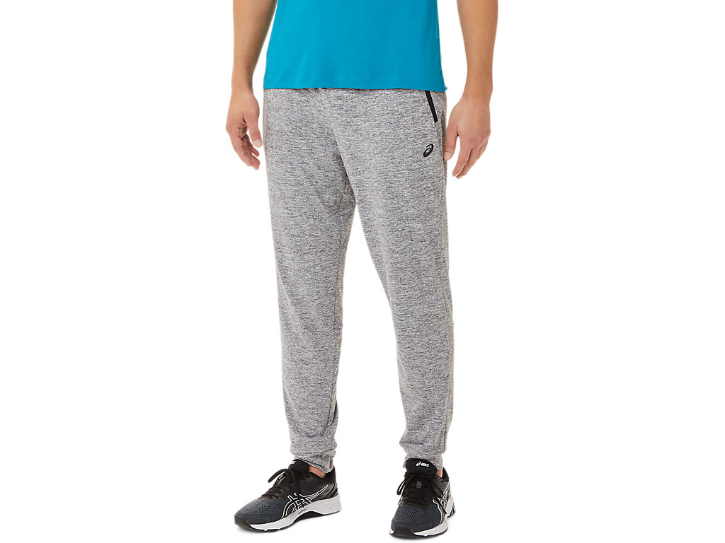 Men\'s Asics Tech Jogger Pants Grey | 5360-DZKMG