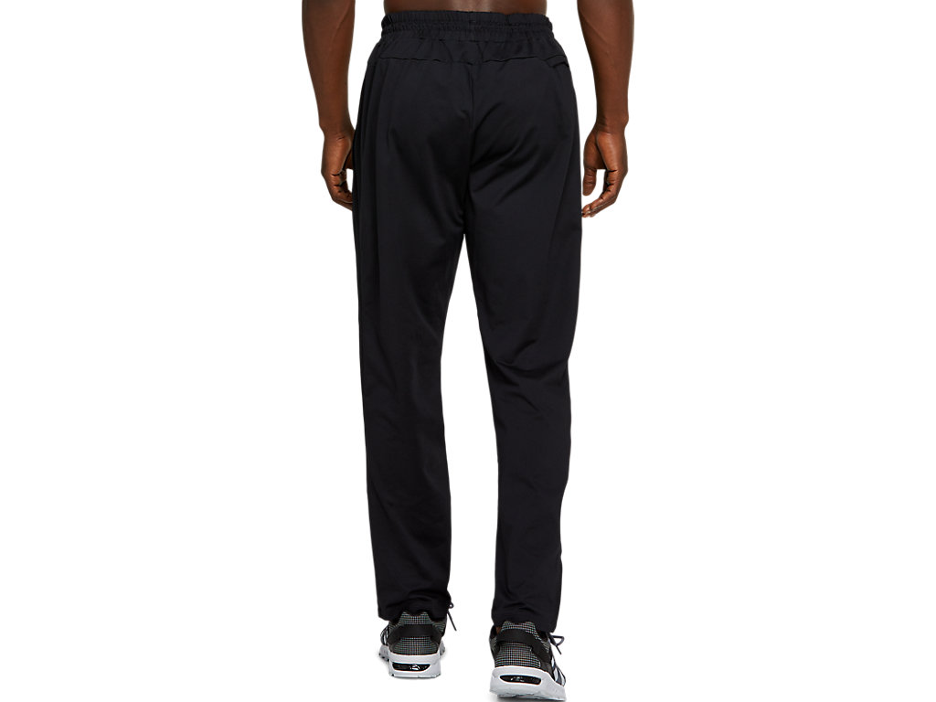 Men's Asics Thermopolis Fleece Taper Pants Black | 0285-GCIYP