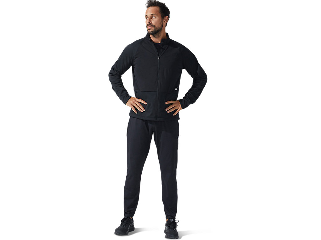 Men's Asics Thermopolis Taper Pants Black | 4096-YXQVL