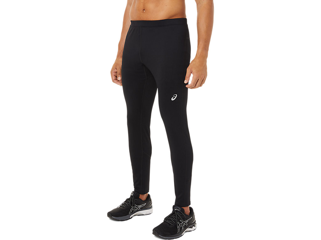 Men's Asics Thermopolis Winter Pants Black | 0348-ZWFTL