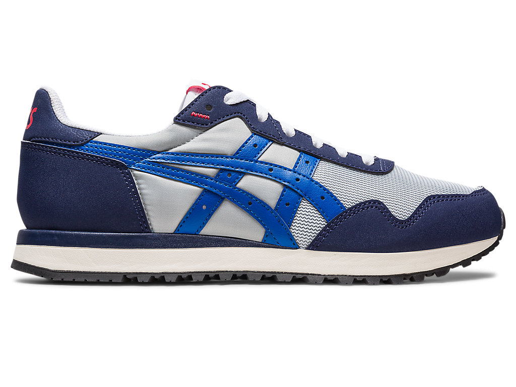 Men\'s Asics Tiger Runner Ii Sneakers Grey / Navy | 4823-SPGFA