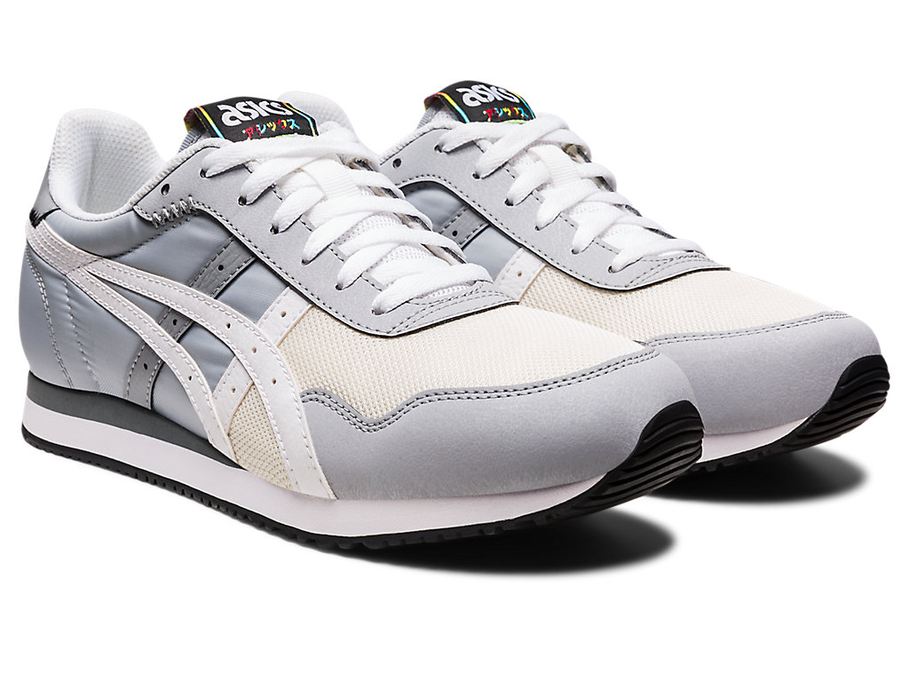 Men's Asics Tiger Runner Sneakers White | 8162-DQYAI