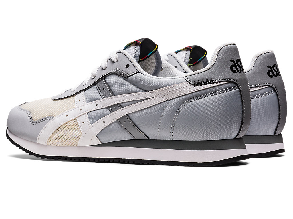 Men's Asics Tiger Runner Sneakers White | 8162-DQYAI