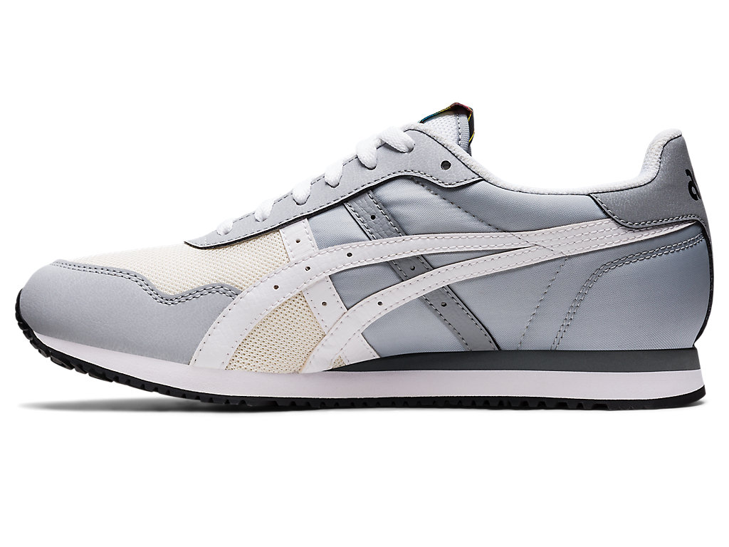 Men's Asics Tiger Runner Sneakers White | 8162-DQYAI